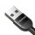 Mcdodo Omega 2A Typ C USB-Kabel, einziehbares Kabel, Datensynchronisation, Ladekabel, Spiralkabel, Kfz-Ladekabel, kompatibel mit Smartphone bis 1,8 m USB-C Schwarz