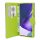 cofi1453® Buch Tasche "Fancy" kompatibel mit SAMSUNG GALAXY NOTE 20 ULTRA (N985F) Handy Hülle Etui Brieftasche Schutzhülle mit Standfunktion, Kartenfach Blau-Grün ( 2-Farbig )