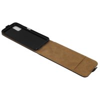cofi1453® Flip Case kompatibel mit Oppo A72 Handy Tasche vertikal aufklappbar Schutzhülle Klapp Hülle Schwarz