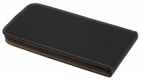 cofi1453® Flip Case kompatibel mit Oppo A5 2020 Handy Tasche vertikal aufklappbar Schutzhülle Klapp Hülle Schwarz