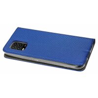 cofi1453® Buch Tasche "Smart" kompatibel mit Xiaomi Mi 10 Lite Handy Hülle Etui Brieftasche Schutzhülle mit Standfunktion, Kartenfach Blau