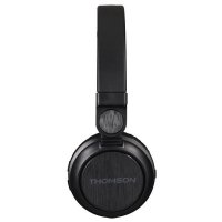 Hama Thomson On-Ear Bluetooth Headset 3,5mm Aux-Eingang kompatibel mit Smartphones Android & iOS Schwarz