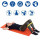 Wozinsky Übungsbänder, Widerstandsband, Gummi, elastisch, Trainingsausrüstung kompatibel mit Zuhause, Fitness, Stretching