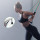 Wozinsky 5x Übungsbänder, Widerstandsband, Gummi, elastisch, Fitness, Bänder + Zubehör kompatibel mit Zuhause, Fitness, Stretching