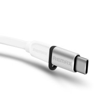 Remax Adapter Micro USB auf Typ-C Stecker Ladeadapter Converter USB-C kompatibel mit Handy Smartphone Tablet silber