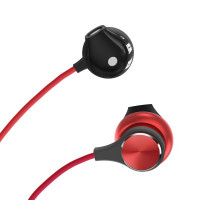 Dudao Necklace Bluetooth-Kopfhörer Headset Wireless In-Ear Ohrhörer mit Mikrofon kompatibel mit Smartphone schwarz