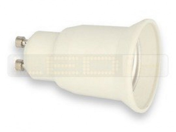 cofi1453® GU10 auf E27 Sockel Fassung Adapter LED Lampensockel Lampenfassung Erweiterung 230V für LED Leuchtmittel Glühirnen, Halogen Lampen Licht GU10 auf E27