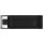 Kingston DataTraveler DT70 (128 GB) USB-C Typ-C 3.2 Flash Drive USB Stick Externer Speicher U Disk Memory Stick schwarz