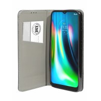 cofi1453®  Elegante Buch-Tasche Hülle Smart Magnet kompatibel mit MOTOROLA MOTO G9 Leder Optik Wallet Book-Style Cover Schale