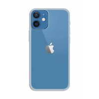 cofi1453® Silikon Hülle Basic kompatibel mit iPhone 12 Mini Case TPU Soft Handy Cover Schutz Transparent