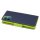 cofi1453® Buch Tasche "Fancy" kompatibel mit iPhone 12 Handy Hülle Etui Brieftasche Schutzhülle mit Standfunktion, Kartenfach Blau-Grün