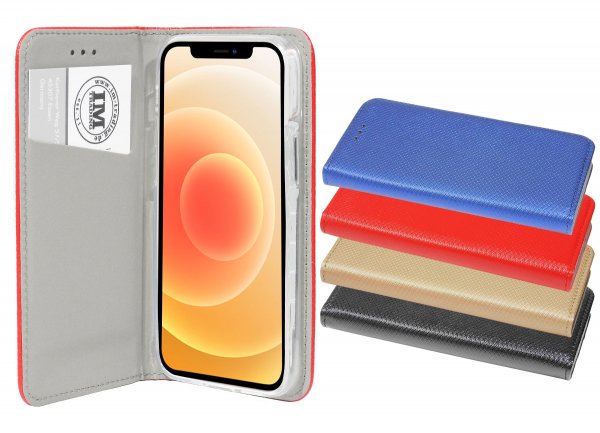 cofi1453® Buch Tasche "Smart" kompatibel mit iPhone 12 Mini Handy Hülle Etui Brieftasche Schutzhülle mit Standfunktion, Kartenfach