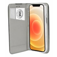 cofi1453® Buch Tasche "Smart" kompatibel mit iPhone 12 Mini Handy Hülle Etui Brieftasche Schutzhülle mit Standfunktion, Kartenfach