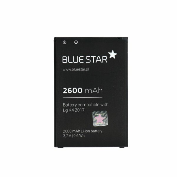 Bluestar Akku Ersatz kompatibel mit K4 2017 / K8 2017 2600mAh Li-lon Austausch Batterie Accu