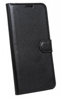 cofi1453® Buch Tasche "Fancy" kompatibel mit ZTE BLADE V 2020 Handy Hülle Etui Brieftasche Schutzhülle mit Standfunktion, Kartenfach Schwarz