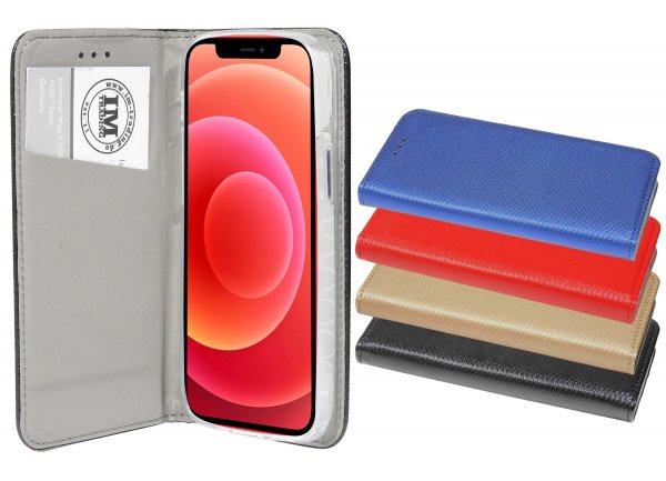 cofi1453® Buch Tasche "Smart" kompatibel mit iPhone 12 Pro Handy Hülle Etui Brieftasche Schutzhülle mit Standfunktion, Kartenfach
