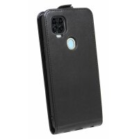 cofi1453® Flip Case kompatibel mit ZTE BLADE V 2020 Handy Tasche vertikal aufklappbar Schutzhülle Klapp Hülle Schwarz