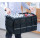 Ugreen Kfz Multifunktionswagen Tragbar Organizer 55L Wasserdicht Aufbewahrung Box Auto Kofferaum Tasche mit Deckel für Auto in Schwarz