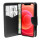 cofi1453® Buch Tasche "Fancy" kompatibel mit iPhone 12 Pro Max Handy Hülle Etui Brieftasche Schutzhülle mit Standfunktion, Kartenfach Schwarz