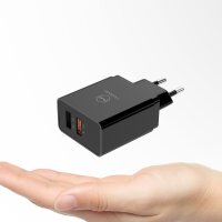 Mcdodo 23W 2x USB Wandladegerät Quick Charge 3.0 Dual Comm Ladegerät Netzteil für Handys