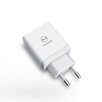 Mcdodo 23W 2x USB Wandladegerät Quick Charge 3.0 Dual Comm Ladegerät Netzteil für Handys weiß