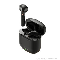 Mcdodo TWS IP4X Wasserdicht Dual Call Funktion HD Stereo Kabellose Kopfhörer Headset Wireless Bluetooth Ohrhörer für Handys in schwarz