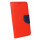 cofi1453® Buch Tasche "Fancy" kompatibel mit iPhone 12 Pro Handy Hülle Etui Brieftasche Schutzhülle mit Standfunktion, Kartenfach Rot-Blau
