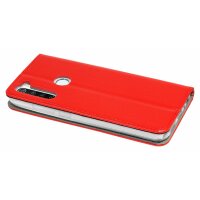 cofi1453®  Elegante Buch-Tasche Hülle Smart Magnet kompatibel mit XIAOMI REDMI NOTE 8T Leder Optik Wallet Book-Style Cover Schale in Rot