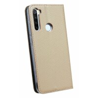 cofi1453®  Elegante Buch-Tasche Hülle Smart Magnet kompatibel mit XIAOMI REDMI NOTE 8T Leder Optik Wallet Book-Style Cover Schale in Gold