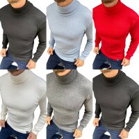 Megaman Herren Strickpullover Warmer Pullover mit...