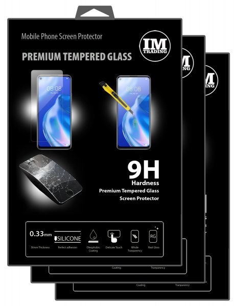 cofi1453 3X Panzer Schutz Glas 9H Tempered Glass Display Schutz Folie Display Glas Screen Protector kompatibel mit Huawei P40 Lite 5G