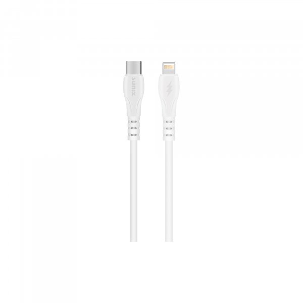 Sunix USB-C auf iOS Kabel Typ-C Ladekabel Schnell Ladegerät 2000mAh Datenkabel kompatibel Smartphones