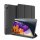Dux Ducis Buch Tasche Hartschale mit Smart Sleep Standfunktion kompatibel mit SAMSUNG GALAXY TAB S7 11" Tablet Hülle Etui Brieftasche Schutzhülle Schwarz