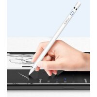 KAKU Fine Tip Active Touch Stylus Pen Stift Pencil AP Bleistift kompatibel mit iPad Pro, iPad Mini , iPad Air weiß