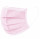 500x Schutzmaske Mundschutz Einweg Maske Gesichtsmaske 3 Lagig Vliesstoff Pink