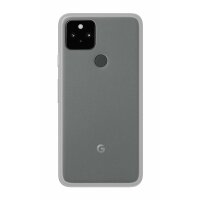 cofi1453® Silikon Hülle Basic kompatibel mit Google Pixel 5 Case TPU Soft Handy Cover Schutz Transparent