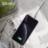 KAKU PD 18W Fast Charging Datenkabel Ladekabel Typ-C auf Typ-C Ladegerät in weiß