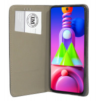 cofi1453 Buch Tasche "Smart" kompatibel mit SAMSUNG GALAXY M51 ( M515F ) Handy Hülle Etui Brieftasche Schutzhülle mit Standfunktion, Kartenfach