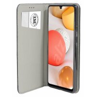 cofi1453 Buch Tasche "Smart" kompatibel mit SAMSUNG GALAXY A42 5G Handy Hülle Etui Brieftasche Schutzhülle mit Standfunktion, Kartenfach