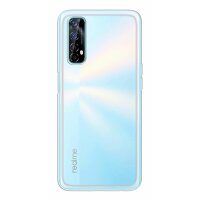 cofi1453® Silikon Hülle Basic kompatibel mit Realme 7 Case TPU Soft Handy Cover Schutz Transparent