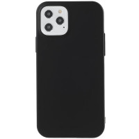 cofi1453® Soft Case Jelly kompatibel mit iPhone 12 Schutzhülle Handyhülle Case Bumper in Schwarz