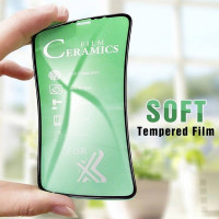 cofi1453 Schutzglas 9D Full Covered Keramik kompatibel mit iPhone Xr Premium Tempered Glas Displayglas Panzer Folie Schutzfolie Anti-Finger