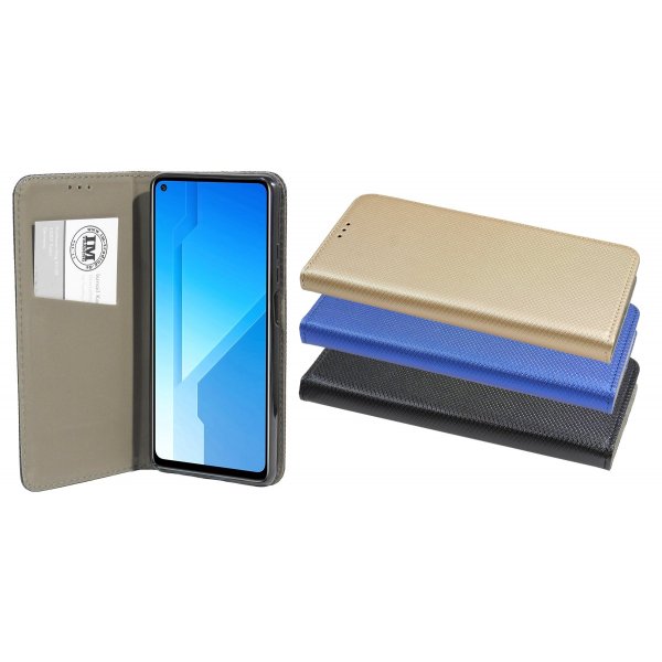 cofi1453® Buch Tasche "Smart" kompatibel mit HONOR PLAY 4 5G Handy Hülle Etui Brieftasche Schutzhülle mit Standfunktion, Kartenfach