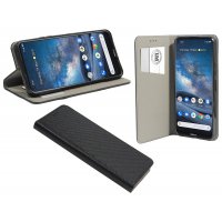 cofi1453® Buch Tasche "Smart" kompatibel mit NOKIA 8.3 5G Handy Hülle Etui Brieftasche Schutzhülle mit Standfunktion, Kartenfach