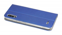cofi1453® Buch Tasche "Smart" kompatibel mit LG K22 Handy Hülle Etui Brieftasche Schutzhülle mit Standfunktion, Kartenfach Blau
