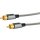 Schwaiger AINSTEIN High-End-Kabel Audio Cinch Kabel 1,0 m Cinch Stecker auf Cinch Stecker Audio-Verbindungskabel