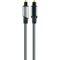 Schwaiger Ainstein Premium Lichtwellenleiter Anschlusskabel mit 2x TOSLINK Stecker Digital Audio Kabel Male 1M