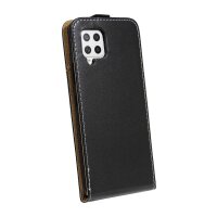 cofi1453® Flip Case kompatibel mit Samsung Galaxy A42 5G Handy Tasche vertikal aufklappbar Schutzhülle Klapp Hülle Schwarz