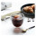 Trendmax 2 x Teegläser Kaffeegläser mit Henkel Doppelwand 250ml ideal für Tee, Kaffee, Kakao, Cappucino Heat-Resistant Glass