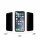 cofi1453® Full-screen Privacy Schutzglas 5D Hartglas Blickschutz kompatibel mit iPhone 12 Mini schwarz Schutzfolie Display Glas